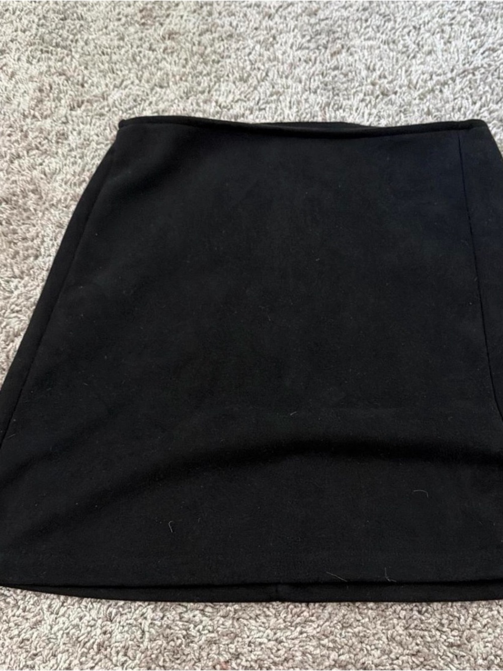 Sleek Black Women's Mini Skirt